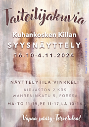 Syysnäytelyn 2024 juliste