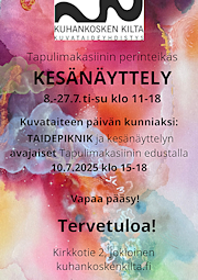 Kesänäyttelymainos 2025