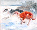 Kaisa Nyström: Borzoi-harjoitus