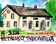 Taidevintin näyttelymainos 2026