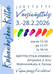 Vuosinäyttelyn 2026 juliste